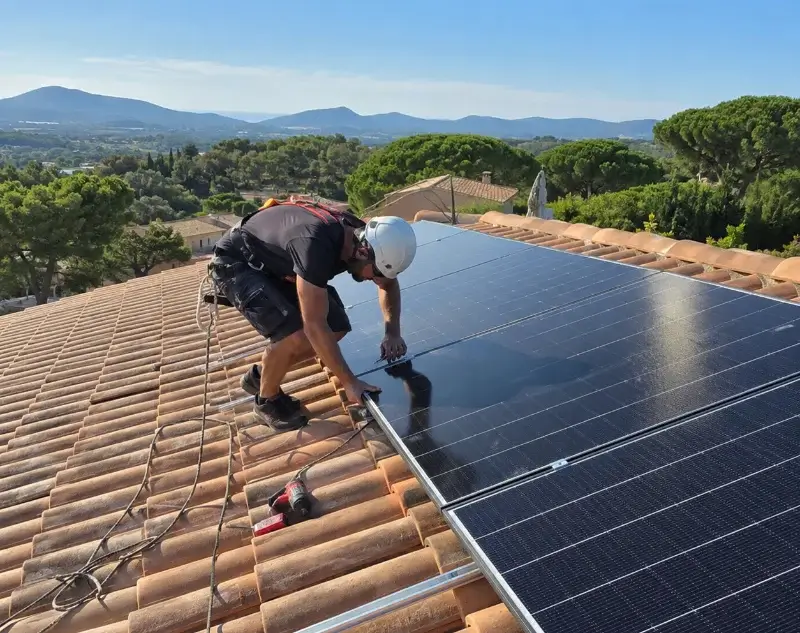 Installateur panneaux solaires Saint-Laurent-des-Vignes — pose photovoltaïque sur toiture