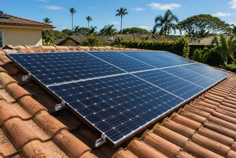 Installation de panneaux solaires à Saint-Laurent-des-Vignes